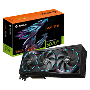 Видео карта GIGABYTE AORUS RTX 5070 TI MASTER 16GB GDDR7 - Image 10
