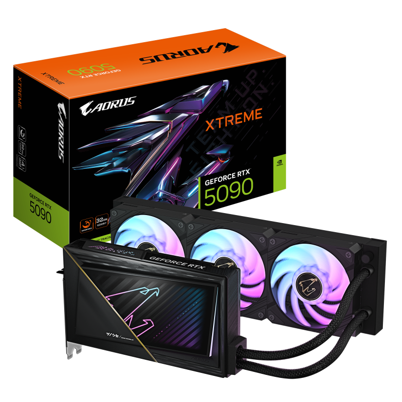 Видео карта GIGABYTE AORUS RTX 5090 MASTER 32GB GDDR7 - Image 8