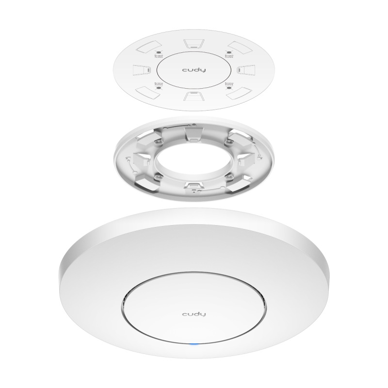 Access Point Cudy AP3000, AX3000, 2.4/5 GHz, 571 - 2402 Mbps, 1× 2.5 Gbps, PoE Adapter - Image 3