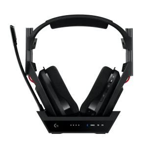 Logitech Astro A50 Lightspeed безжични слушалки със станция , черни - Image 2