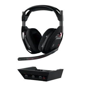 Logitech Astro A50 Lightspeed безжични слушалки със станция , черни - Image 6