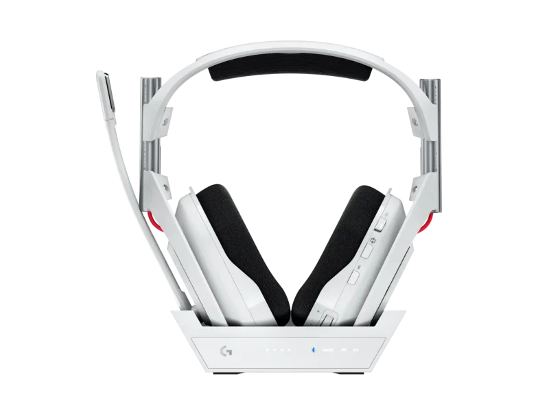 Logitech Astro A50 Lightspeed безжични слушалки със станция , Бели - Image 2