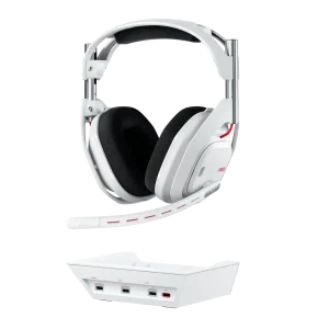 Logitech Astro A50 Lightspeed безжични слушалки със станция , Бели - Image 6