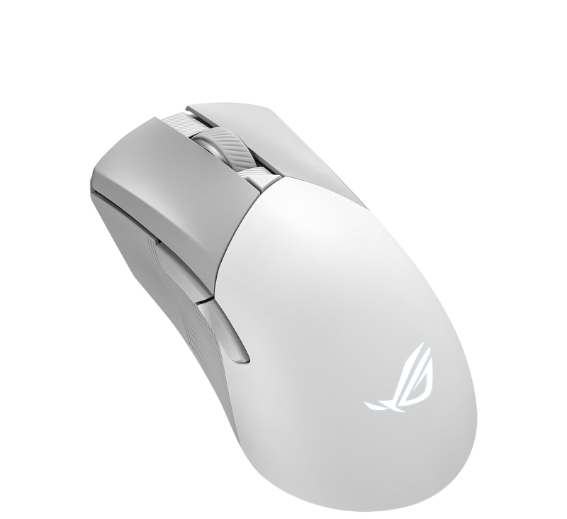 Геймърска безжична мишка ASUS ROG Gladius III Wireless AimPoint - Бяла