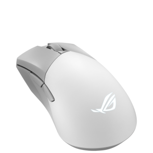 Геймърска безжична мишка ASUS ROG Gladius III Wireless AimPoint - Бяла - Image 2