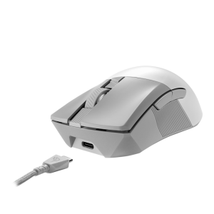 Геймърска безжична мишка ASUS ROG Gladius III Wireless AimPoint - Бяла - Image 5