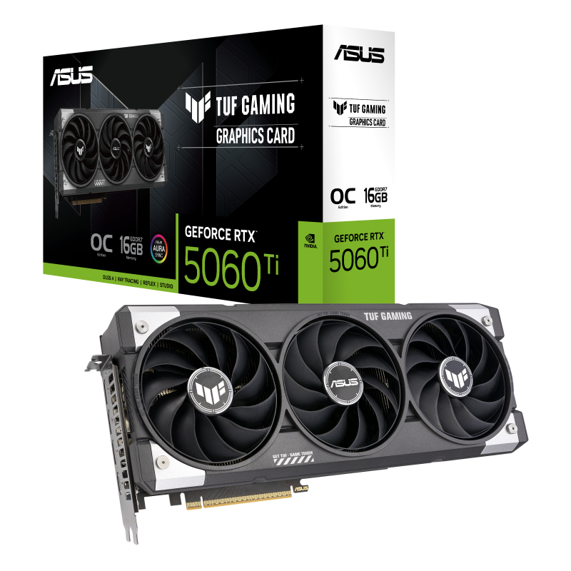 Видео карта ASUS TUF Gaming RTX 5060 TI OC 16GB GDDR7 - Image 9