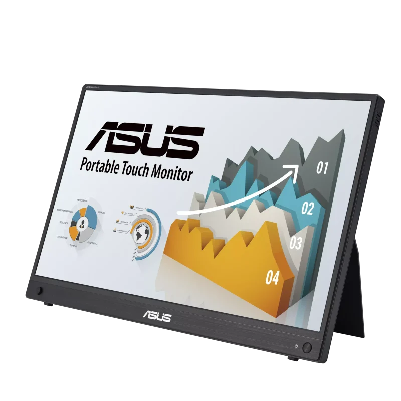 Портативен тъч Монитор ASUS ZenScreen Touch MB16AMTR, 16" IPS FHD (1920x1080) - Image 4