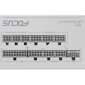 Захранващ блок SEASONIC FOCUS GX-1000 White - 1000W 80+ Gold, ATX 3.1, PCIe 5.1, Fully Modular - Image 7