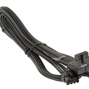 Кабел Seasonic 90° 12VHPWR 600W 16-Pin към 2x8 Pin за Seasonic захранвания - Image 2