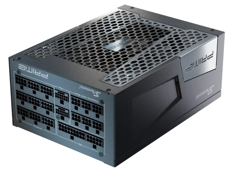 Захранващ блок Seasonic PRIME PX 2200W 80+ Platinum, ATX 3.1 - Full Modular - Image 2