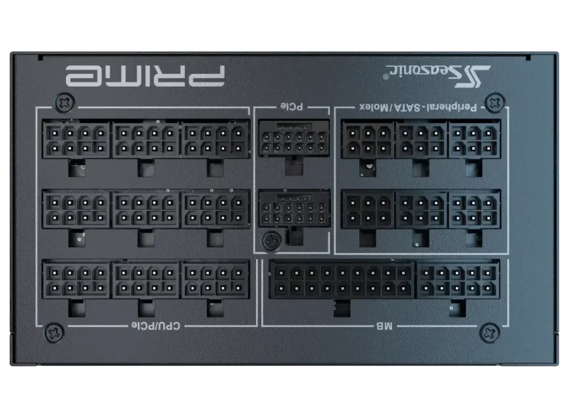 Захранващ блок Seasonic PRIME PX 2200W 80+ Platinum, ATX 3.1 - Full Modular - Image 7
