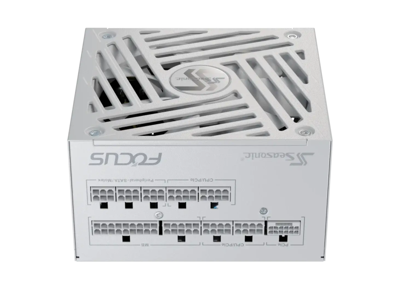 Захранващ блок SEASONIC FOCUS GX-750 White - 750W 80+ Gold, ATX 3.1, PCIe 5.1, Fully Modular - Image 5