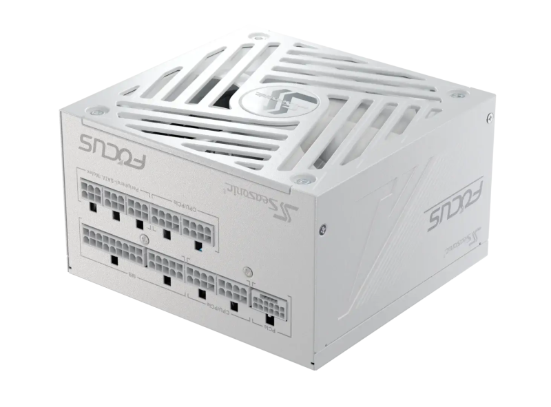 Захранващ блок SEASONIC FOCUS GX-750 White - 750W 80+ Gold, ATX 3.1, PCIe 5.1, Fully Modular - Image 8