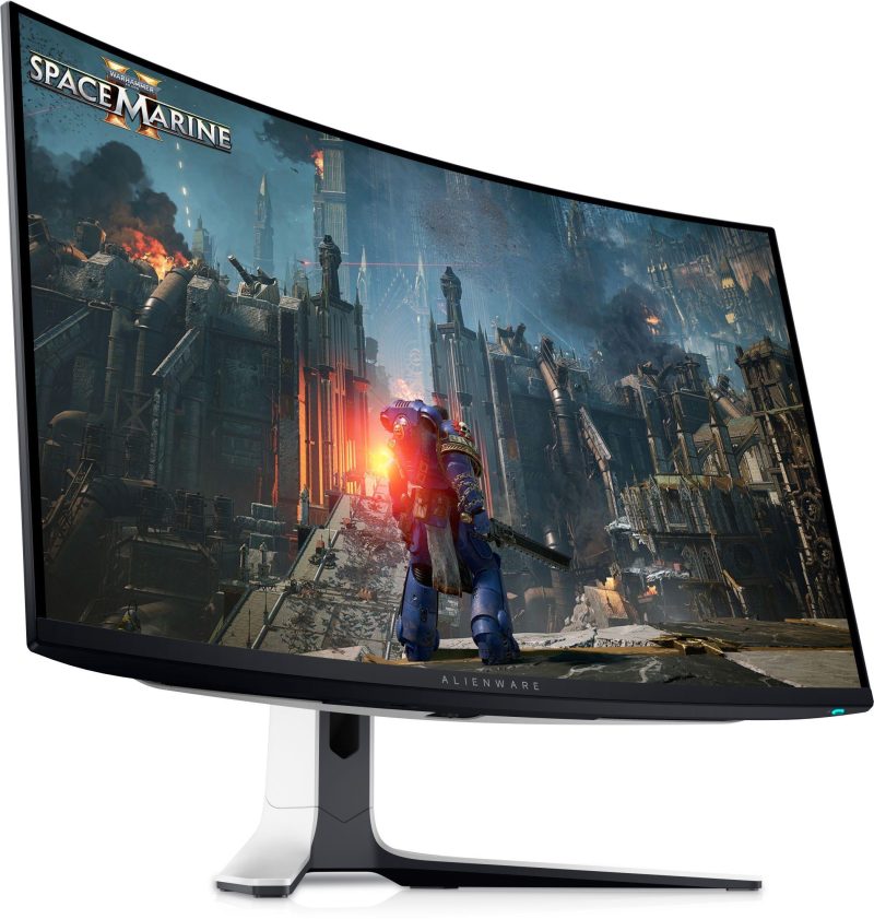 Монитор Alienware AW3225QF 32" Curved QD-OLED, 4K UHD 3840 x 2160 , 240Hz, 0.3ms - Image 2