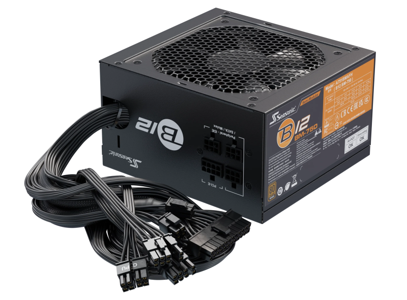 Захранващ блок Seasonic B12BM 750W Bronze 85+ - Image 5