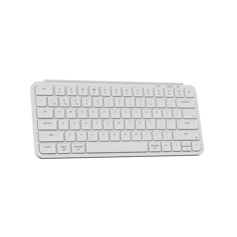 Безжична клавиатура Keychron B1 Pro Ultra-Slim Ivory White - Image 2