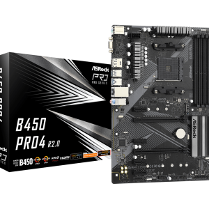 Дънна платка ASRock B450 Pro4 R2.0, AM4, DDR4 - Image 5
