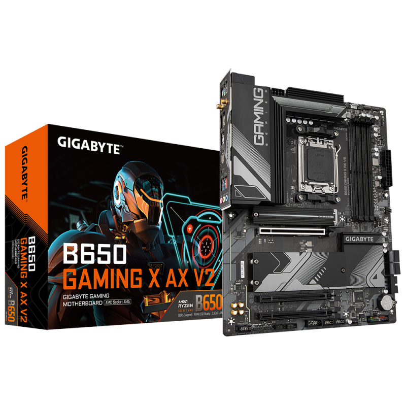 Дънна платка GIGABYTE B650 GAMING X AX V2, Socket AM5 - Image 4