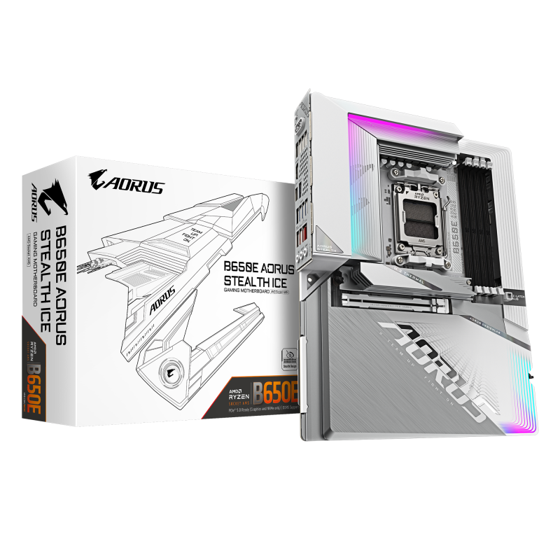 Дънна платка GIGABYTE B650E AORUS STEALTH ICE - Image 5