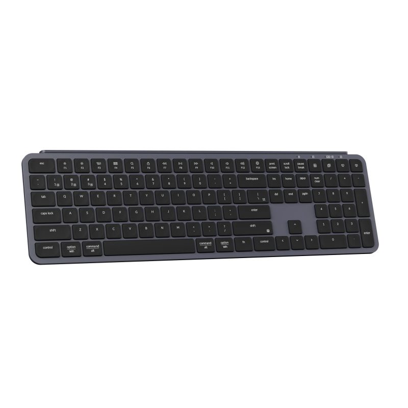 Безжична клавиатура Keychron B6 Pro Ultra-Slim - Space Gray - Image 3