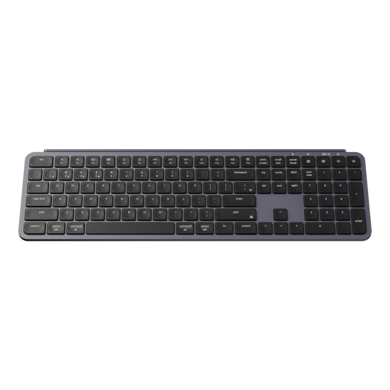 Безжична клавиатура Keychron B6 Pro Ultra-Slim - Space Gray - Image 2