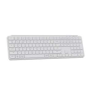 Безжична клавиатура Keychron B6 Pro Ultra-Slim - Ivory White - Image 2