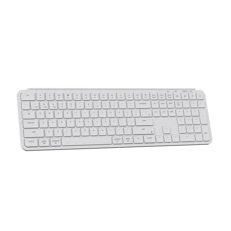 Безжична клавиатура Keychron B6 Pro Ultra-Slim - Ivory White - Image 2