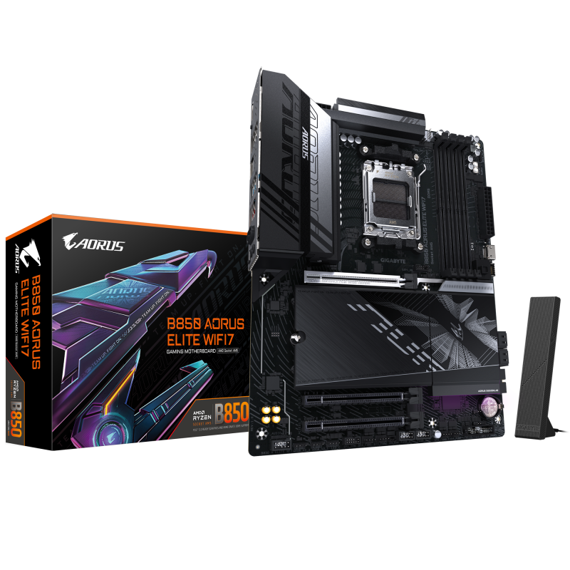 Дънна платка GIGABYTE B850 AORUS ELITE WIFI7 socket AM5 - Image 5