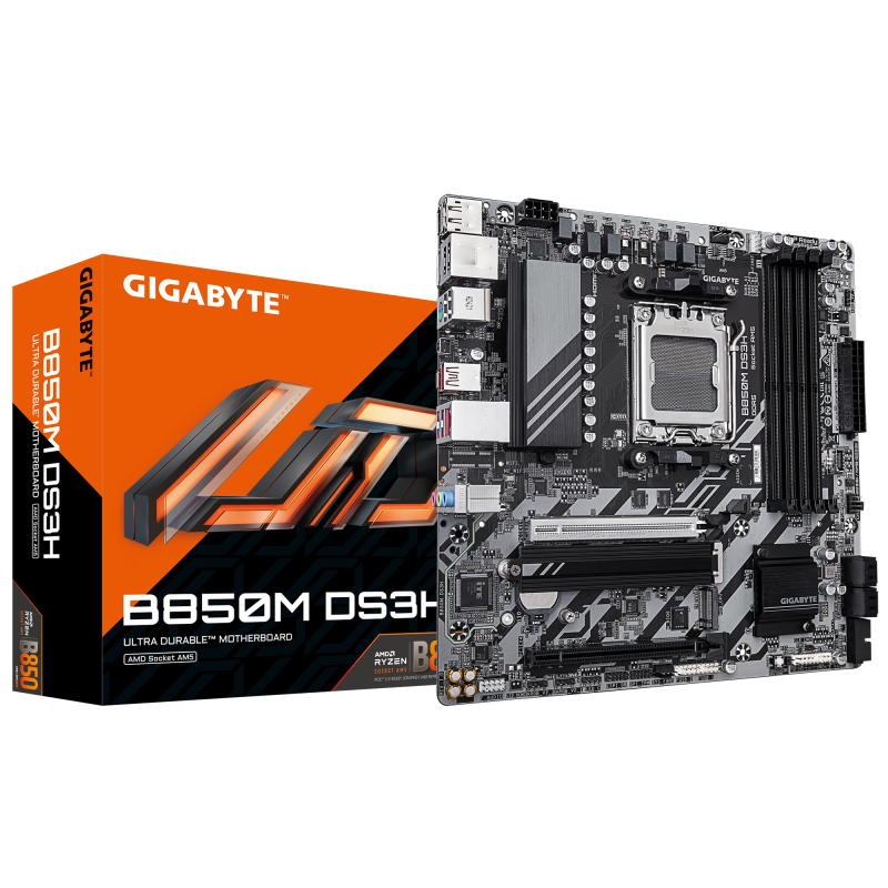 Дънна платка GIGABYTE B850M DS3H socket AM5 - Image 4