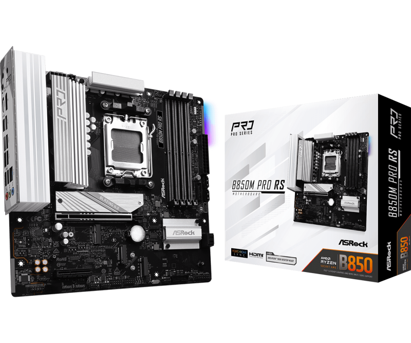 Дънна платка ASRock B850M Pro RS socket AM5 - Image 5