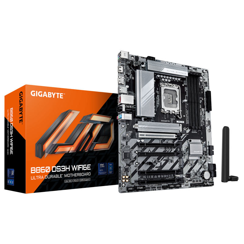Дънна платка GIGABYTE B860 DS3H WIFI 6E, LGA 1851 - Image 4