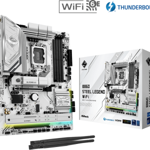 Дънна платка ASRock B860 STEEL LEGEND WIFI 6E, LGA 1851 - Image 5