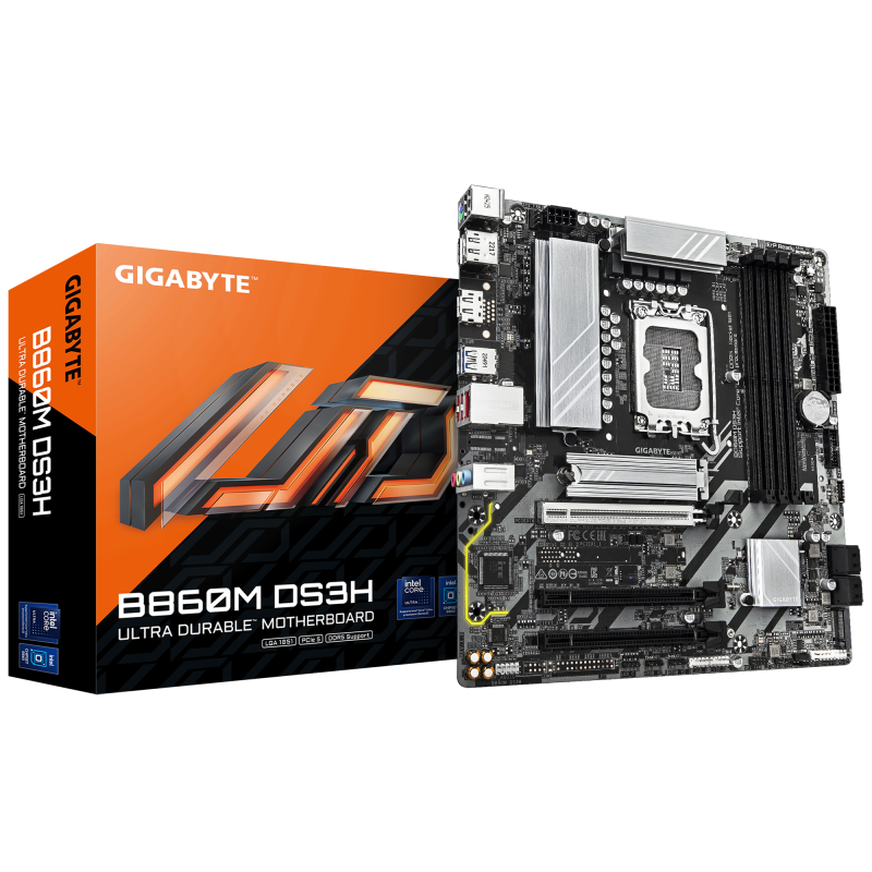 Дънна платка GIGABYTE B860M DS3H, LGA 1851 - Image 4