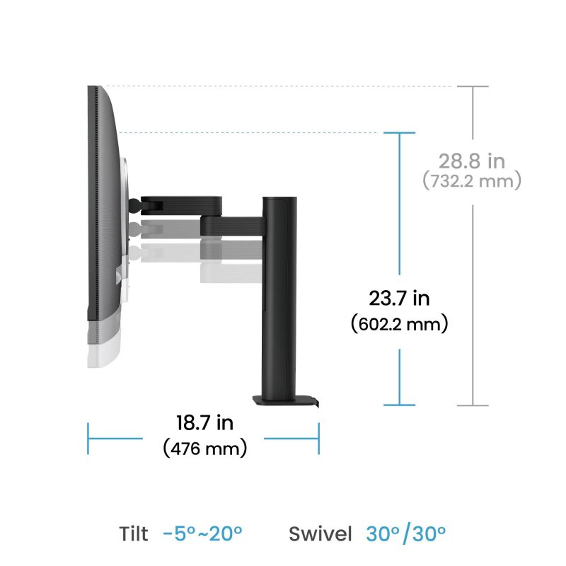 Монитор за програмиране BenQ RD280UA, 28.2", Ergo Stand - Image 7