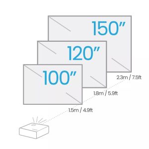 4LED гейминг проектор BenQ X500i, 2200lm, 4K, Android 11, AirPlay, Google Cast - Image 4