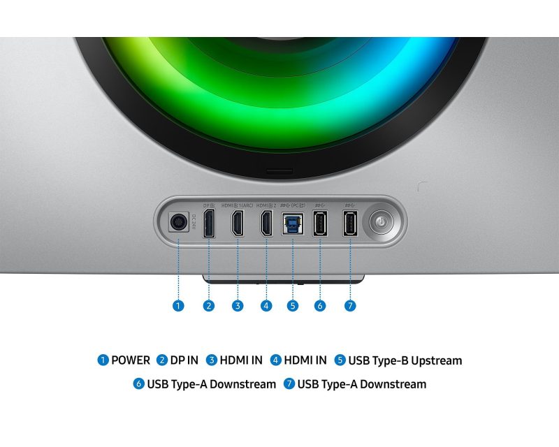 Монитор Samsung Odyssey OLED G8 G85SD Ultra WQHD - 34" CURVED 1800R, 175 Hz, 0.03ms - Image 8