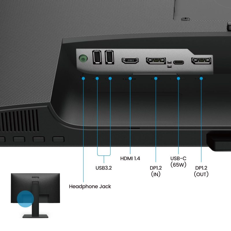 Монитор BenQ BL2786TC, 27", IPS, 1920x1080, 100Hz, Speaker 2 x 2W - Image 7