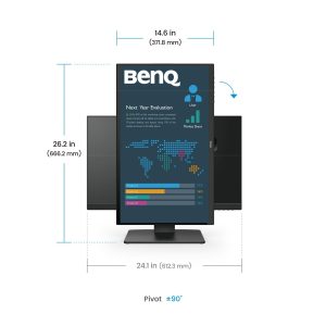 Монитор BenQ BL2786TC, 27", IPS, 1920x1080, 100Hz, Speaker 2 x 2W - Image 8