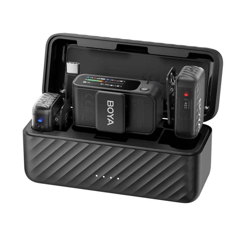 Безжична система микрофони All-in-One BOYA BOYAMIC 2