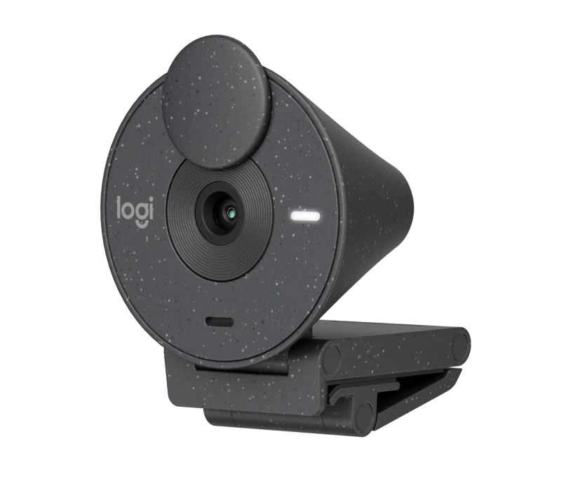 Уеб камера с микрофон LOGITECH Brio 305 - Graphite - Image 3