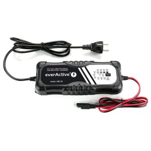 Зарядно процесорно устройство за акумулатор 12V/24V everActive CBC-10 v2  до 10А за автомобили и мотоциклети - Image 2