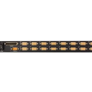 KVM Конзола ATEN CL5716M, 17" 16-Port PS/2-USB VGA Single Rail LCD KVM Switch - Image 4