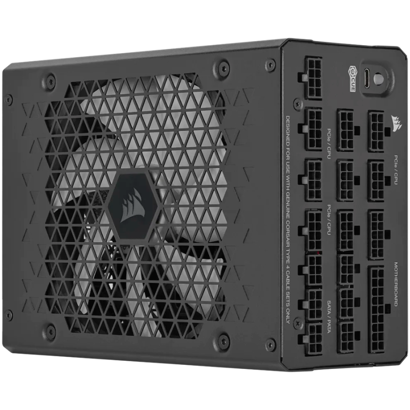Захранващ блок Corsair HX1500i 1500W 80+ Platinum ATX 3.1, Fully Modular - Image 3