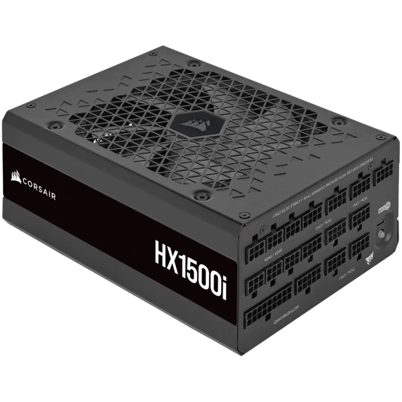 Захранващ блок Corsair HX1500i 1500W 80+ Platinum ATX 3.1, Fully Modular - Image 2