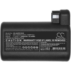 Батерия за прахосмукачка ELECTROLUX 900257877, Osiris, RX8, RX9; AEG 900258195  LiIon 7,2V 3400mAh CAMERON SINO - Image 3