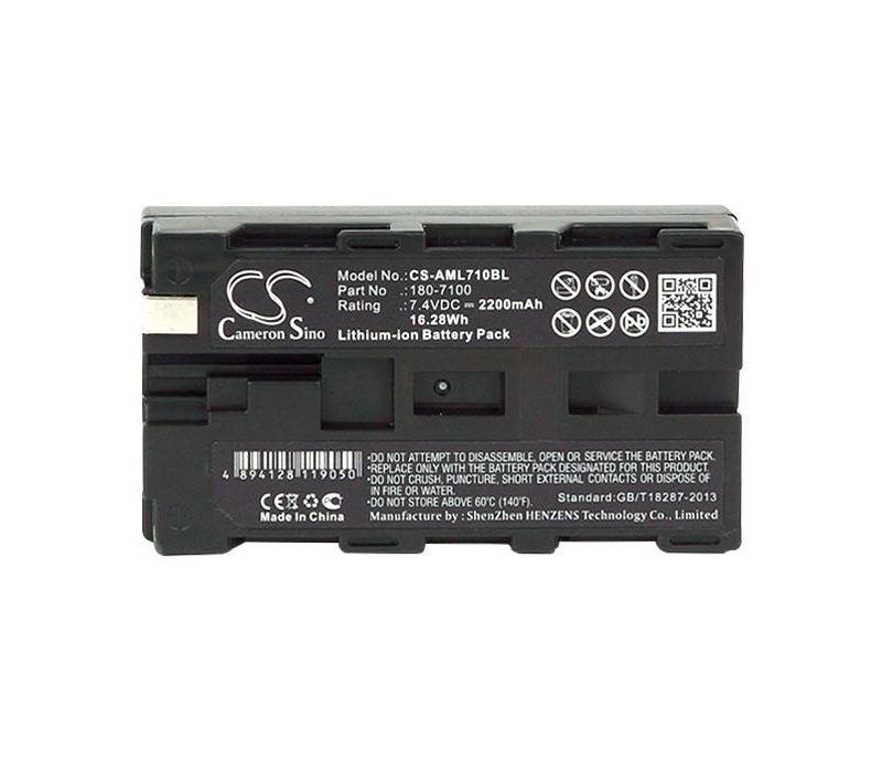 Батерия за баркод скенер AML M7100 M7220   180-7100   LiIon  7.4V 2200mAh Cameron Sino