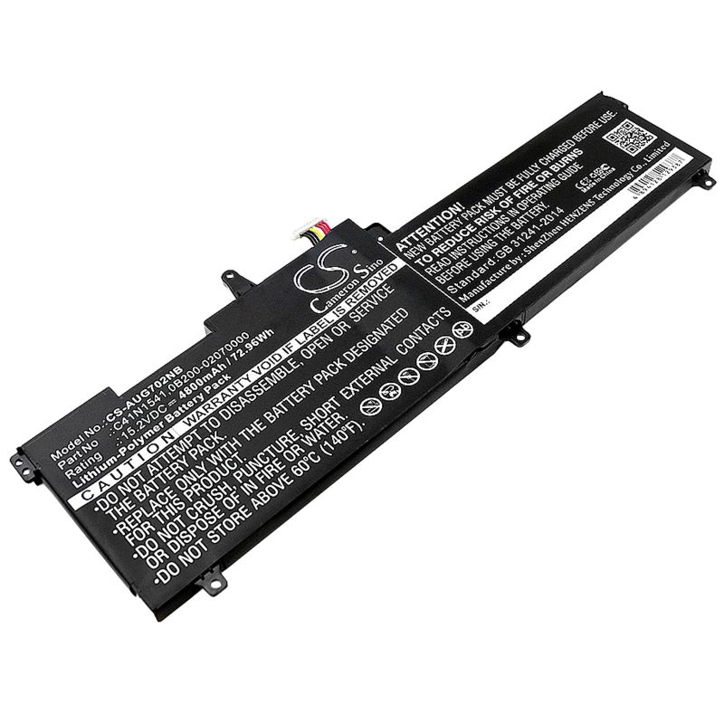 Батерия за лаптоп ASUS GL702  C41N1541 LiPo 15.2V 4800mAh CAMERON SINO - Image 2