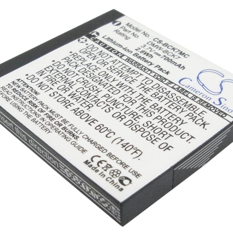 Батерия за камера Panasonic Lumix DMC-S3 3.7V 700 mAh DMW-BCK7 Cameron Sino