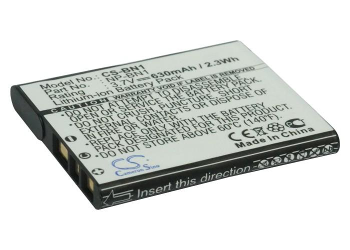 Батерия за фотоапарат SONY  NP BN1  LiIon 3.7V 630mAh Cameron Sino